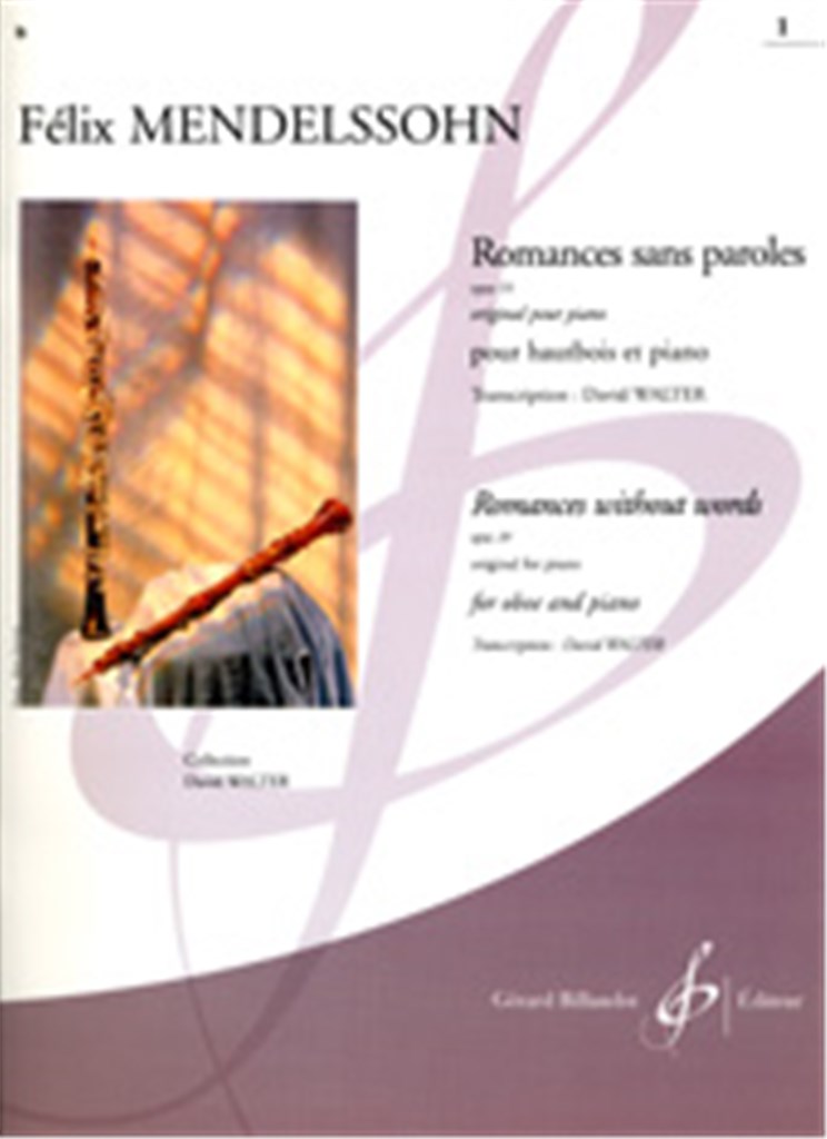 Romances Sans Paroles Opus 19 Volume 1